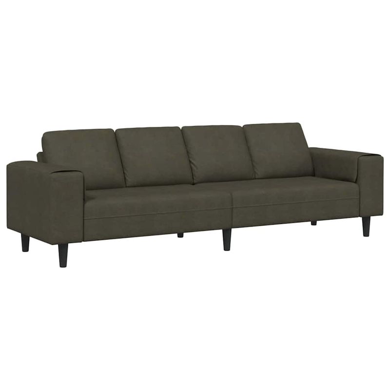 Casa si Gradina - Mobilier - Canapele si coltare - Canapele - Set de canapea Verde militar Piele ecologica de suede - Infinity.ro