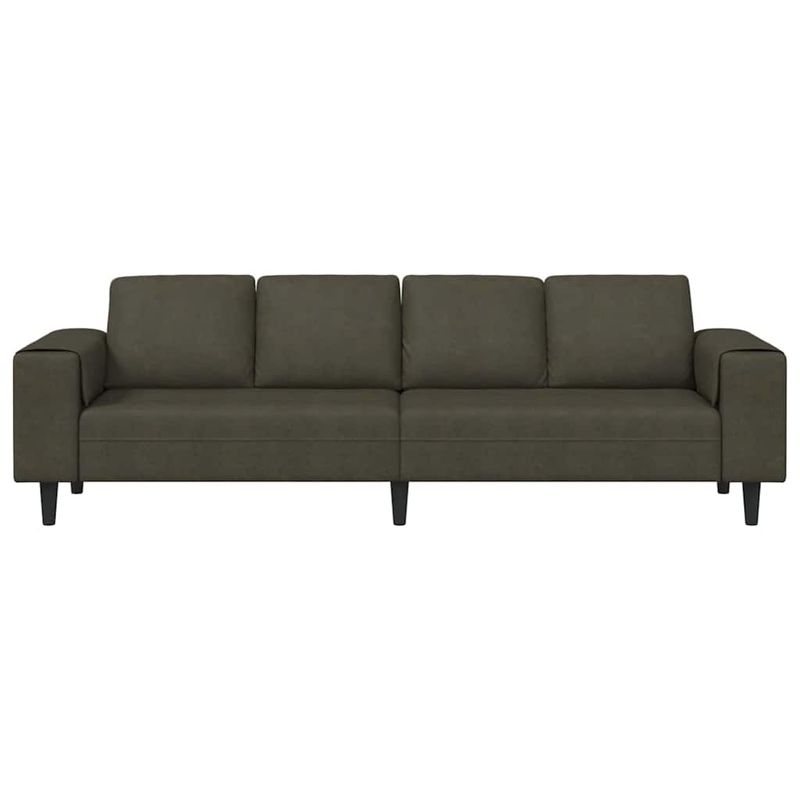 Casa si Gradina - Mobilier - Canapele si coltare - Canapele - Set de canapea Verde militar Piele ecologica de suede - Infinity.ro