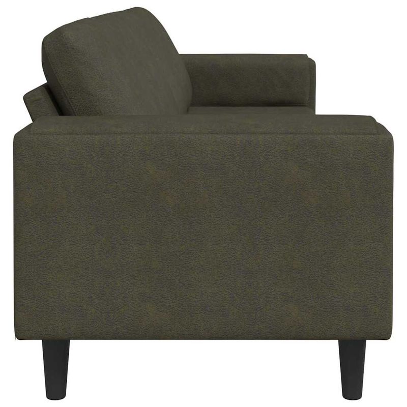 Casa si Gradina - Mobilier - Canapele si coltare - Canapele - Set de canapea Verde militar Piele ecologica de suede - Infinity.ro