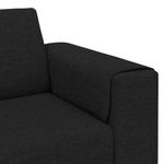 Casa si Gradina - Mobilier - Canapele si coltare - Canapele - Set de canapea 3 pcs Negru tesatura - Infinity.ro