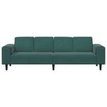 Casa si Gradina - Mobilier - Canapele si coltare - Canapele - Set de canapea Verde inchis Catifea - Infinity.ro