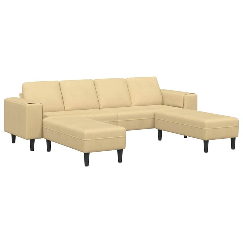 Casa si Gradina - Mobilier - Canapele si coltare - Canapele - Canapea din material textil cu perna Gri Verde Tesatura de catifea - Infinity.ro