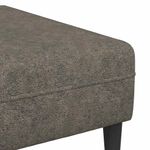Casa si Gradina - Mobilier - Canapele si coltare - Canapele - Set de canapea 3 pcs Gri inchis Piele ecologica de suede - Infinity.ro