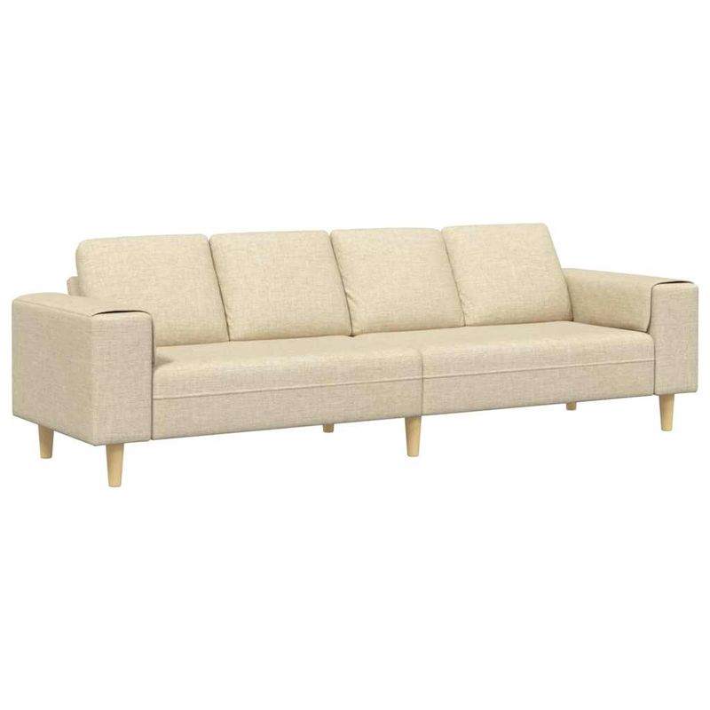 Casa si Gradina - Mobilier - Canapele si coltare - Canapele - Set de canapea Crem tesatura - Infinity.ro