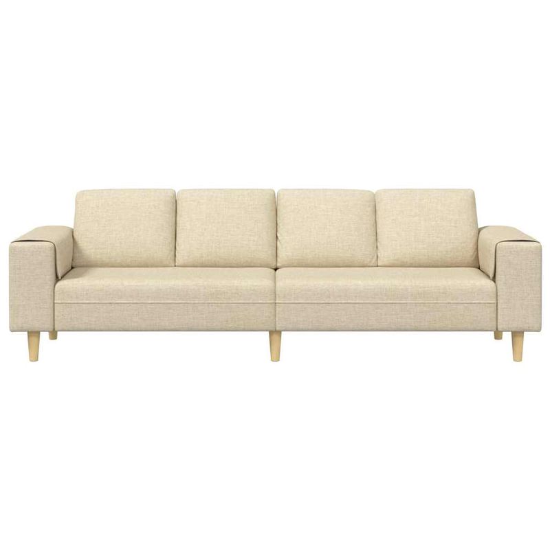 Casa si Gradina - Mobilier - Canapele si coltare - Canapele - Set de canapea Crem tesatura - Infinity.ro