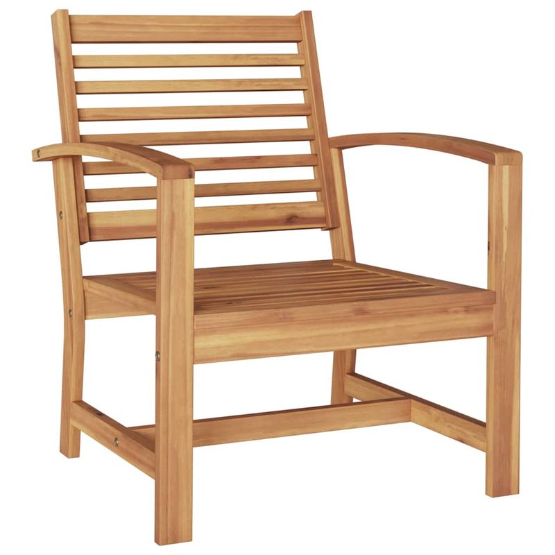 Casa si Gradina - Gradina si terasa - Mobilier exterior - Seturi mobila gradina - Set de canapele pentru gradina 5 pcs natural Lemn masiv de tec - Infinity.ro