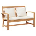 Casa si Gradina - Gradina si terasa - Mobilier exterior - Seturi mobila gradina - Set de canapele pentru gradina 4 pcs natural Lemn masiv de tec - Infinity.ro