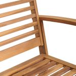 Casa si Gradina - Gradina si terasa - Mobilier exterior - Seturi mobila gradina - Set de canapele pentru gradina 3 pcs natural Lemn masiv de tec - Infinity.ro
