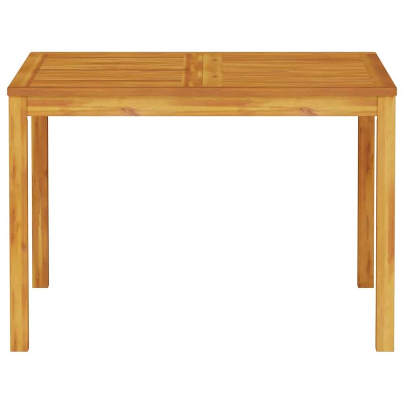 Casa si Gradina - Gradina si terasa - Mobilier exterior - Mese gradina - Set de masa pentru gradina 3 pcs Maro Lemn Solid de Acacia - Infinity.ro