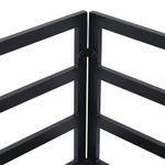 Casa si Gradina - Gradina si terasa - Mobilier exterior - Seturi mobila gradina - Set de canapele pentru gradina cu perna 9 pcs Negru Aluminiu - Infinity.ro