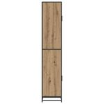 Casa si Gradina - Mobilier - Mobilier baie - Comode baie - Dulap de Baie cu raft stejar artizanal 35 x 37.5 x 188.5 cm - Infinity.ro
