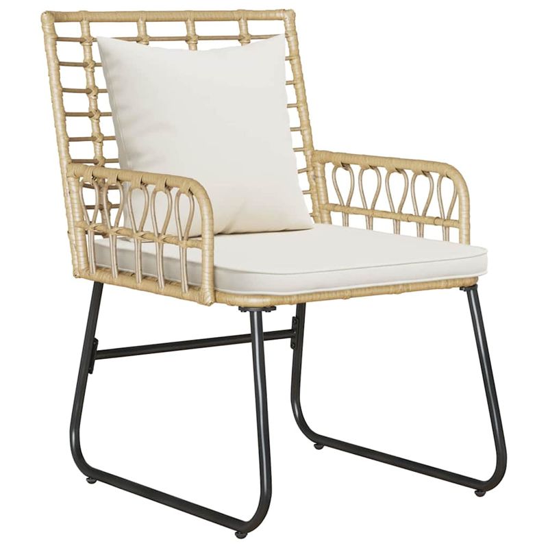 Casa si Gradina - Gradina si terasa - Mobilier exterior - Seturi mobila gradina - Set de Mobilier pentru Gradina cu perna 4 pcs Negru, Antracit - Infinity.ro