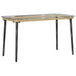 Casa si Gradina - Gradina si terasa - Mobilier exterior - Seturi mobila gradina - Set de Mobilier pentru Gradina cu perna 4 pcs Negru, Antracit - Infinity.ro