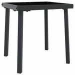 Casa si Gradina - Gradina si terasa - Mobilier exterior - Scaune si sezlonguri gradina - Sezlonguri 3 pcs Negru si Alb 40 x 40 x 40.5 cm poliratan - Infinity.ro