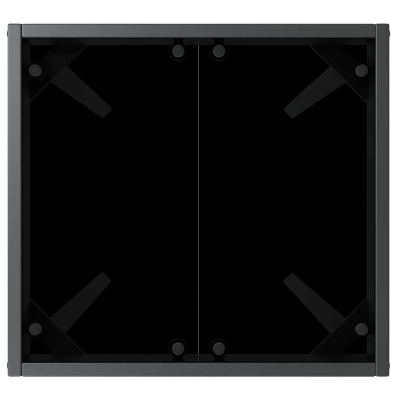 Casa si Gradina - Gradina si terasa - Mobilier exterior - Scaune si sezlonguri gradina - Sezlonguri 3 pcs Negru si Alb 40 x 40 x 40.5 cm poliratan - Infinity.ro