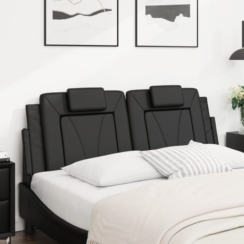 Casa si Gradina - Mobilier - Paturi si accesorii - Accesorii paturi - Tablie de pat Gri din beton 120 cm Lemn compozit - Infinity.ro