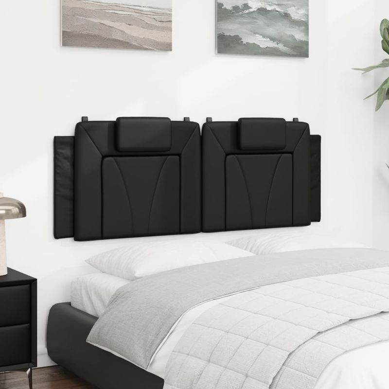 Casa si Gradina - Mobilier - Paturi si accesorii - Accesorii paturi - Tablie de pat Gri din beton 120 cm Lemn compozit - Infinity.ro