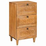 Casa si Gradina - Mobilier - Comode si corpuri - Comode - Bufet cu sertar Maro deschis 33.5 x 40 x 75 cm - Infinity.ro
