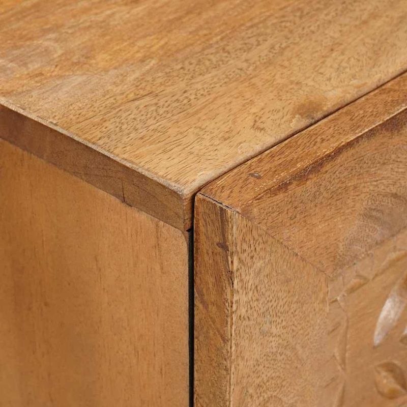 Casa si Gradina - Mobilier - Comode si corpuri - Comode - Bufet cu sertar Maro deschis 33.5 x 40 x 75 cm - Infinity.ro