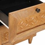 Casa si Gradina - Mobilier - Comode si corpuri - Comode - Bufet cu sertar Maro deschis 33.5 x 40 x 75 cm - Infinity.ro