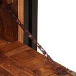 Casa si Gradina - Mobilier - Organizare si depozitare - Organizator incaltaminte - Dulap pentru pantofi Maro 90 x 38 x 45 cm Lemn masiv reciclat - Infinity.ro