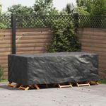 Casa si Gradina - Textile si covoare - Huse pentru mobilier - Husa pentru mobilier de exterior Negru 220 x 110 x 70 cm 210D - Infinity.ro