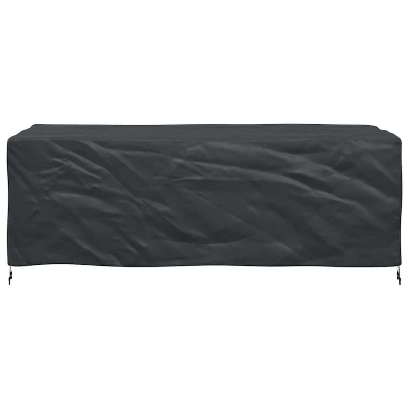 Casa si Gradina - Textile si covoare - Huse pentru mobilier - Husa pentru mobilier de exterior Negru 220 x 110 x 70 cm 210D - Infinity.ro