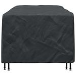 Casa si Gradina - Textile si covoare - Huse pentru mobilier - Husa pentru mobilier de exterior Negru 220 x 110 x 70 cm 210D - Infinity.ro
