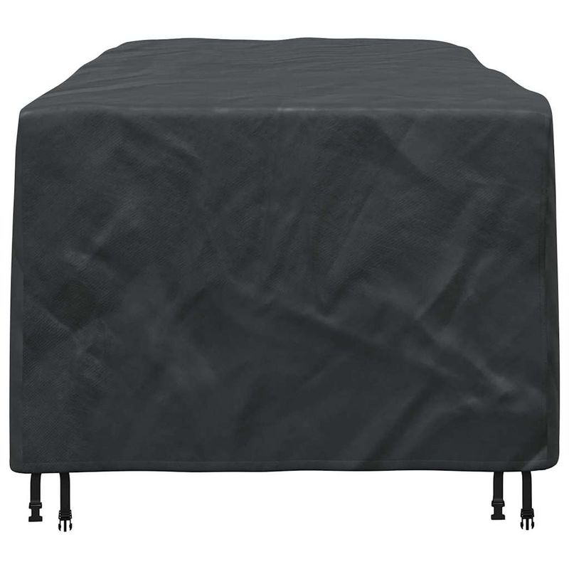 Casa si Gradina - Textile si covoare - Huse pentru mobilier - Husa pentru mobilier de exterior Negru 220 x 110 x 70 cm 210D - Infinity.ro