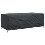 Casa si Gradina - Textile si covoare - Huse pentru mobilier - Husa pentru mobilier de exterior Negru 220 x 110 x 70 cm 210D - Infinity.ro