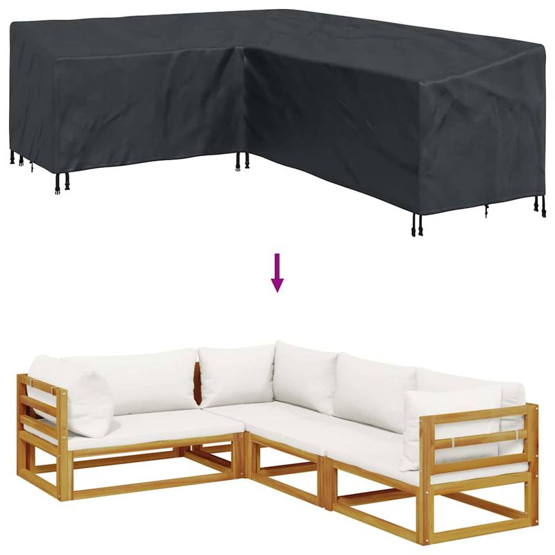 Casa si Gradina - Textile si covoare - Huse pentru mobilier - Husa pentru mobilier de exterior 260 x 210 x 80 cm - Infinity.ro