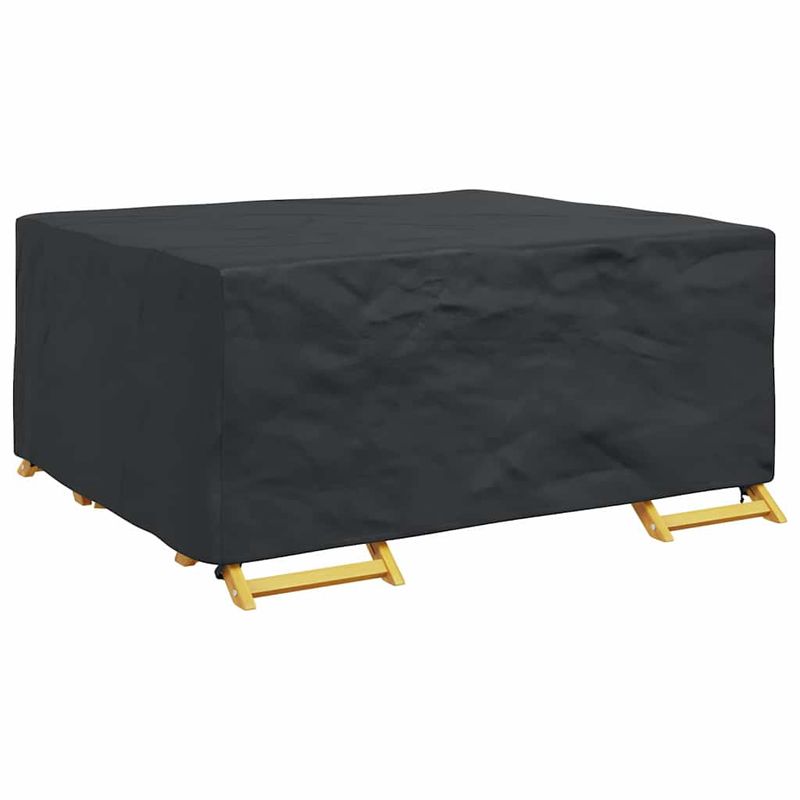 Casa si Gradina - Textile si covoare - Huse pentru mobilier - Husa pentru mobilier de exterior Negru 200 x 150 x 85 cm 210D - Infinity.ro