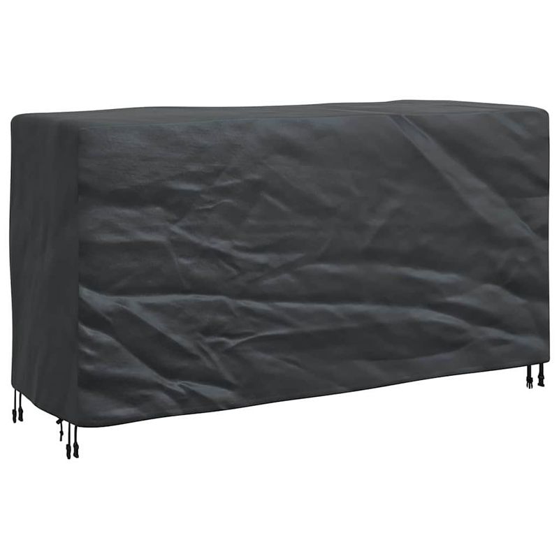 Casa si Gradina - Textile si covoare - Huse pentru mobilier - Husa pentru mobilier de exterior Negru 180 x 70 x 90 cm 420D - Infinity.ro