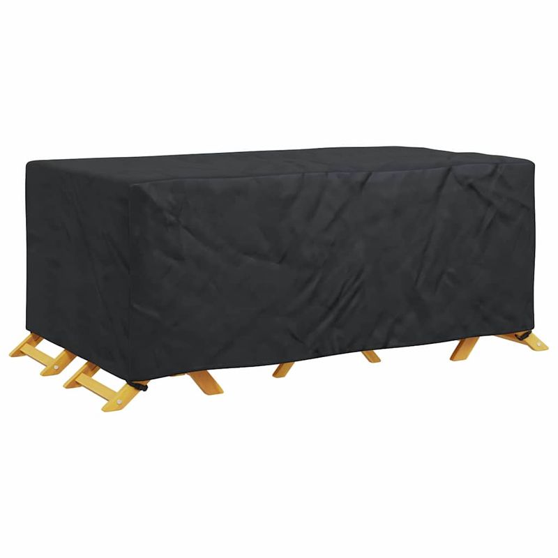 Casa si Gradina - Textile si covoare - Huse pentru mobilier - Husa pentru mobilier de exterior Negru 240 x 140 x 90 cm 600D - Infinity.ro