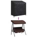 Casa si Gradina - Textile si covoare - Huse pentru mobilier - Husa pentru leagan de exterior 135 x 100 x 165 cm - Infinity.ro