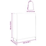 Casa si Gradina - Textile si covoare - Huse pentru mobilier - Husa pentru mobilier de exterior 165 x 70 x 185 cm - Infinity.ro