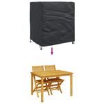 Casa si Gradina - Textile si covoare - Huse pentru mobilier - Husa pentru mobilier de exterior Negru 116 x 100 x 120 cm 210D - Infinity.ro