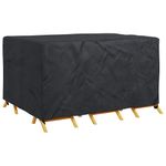 Casa si Gradina - Textile si covoare - Huse pentru mobilier - Husa pentru mobilier de exterior Negru 180 x 140 x 90 cm 210D - Infinity.ro