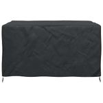 Casa si Gradina - Textile si covoare - Huse pentru mobilier - Husa pentru mobilier de exterior Negru 180 x 140 x 90 cm 210D - Infinity.ro
