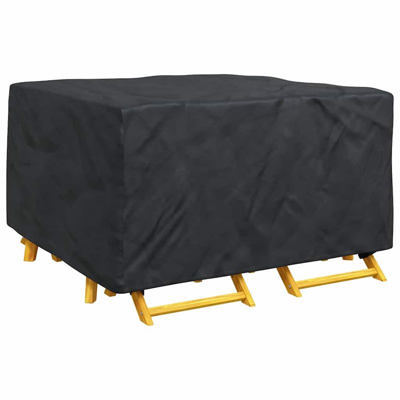 Casa si Gradina - Textile si covoare - Huse pentru mobilier - Husa pentru mobilier de exterior Negru 150 x 150 x 75 cm 420D - Infinity.ro