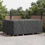 Casa si Gradina - Textile si covoare - Huse pentru mobilier - Husa pentru mobilier de exterior Negru 270 x 180 x 90 cm 210D - Infinity.ro