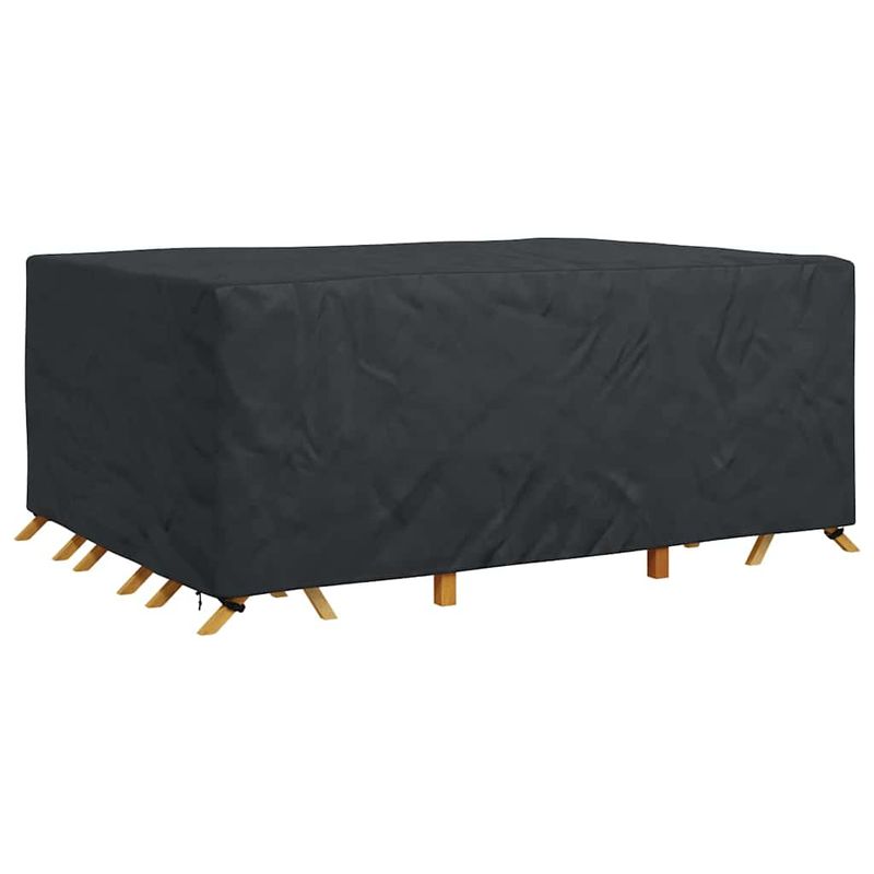 Casa si Gradina - Textile si covoare - Huse pentru mobilier - Husa pentru mobilier de exterior Negru 270 x 180 x 90 cm 210D - Infinity.ro