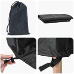 Casa si Gradina - Textile si covoare - Huse pentru mobilier - Husa pentru mobilier de exterior Negru 300 x 140 x 90 cm 210D - Infinity.ro