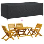 Casa si Gradina - Textile si covoare - Huse pentru mobilier - Husa pentru mobilier de exterior Negru 300 x 140 x 90 cm 210D - Infinity.ro