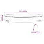 Casa si Gradina - Textile si covoare - Huse pentru mobilier - Husa pentru masa exterioara Negru 72 x 72 x 10 cm material 210D - Infinity.ro