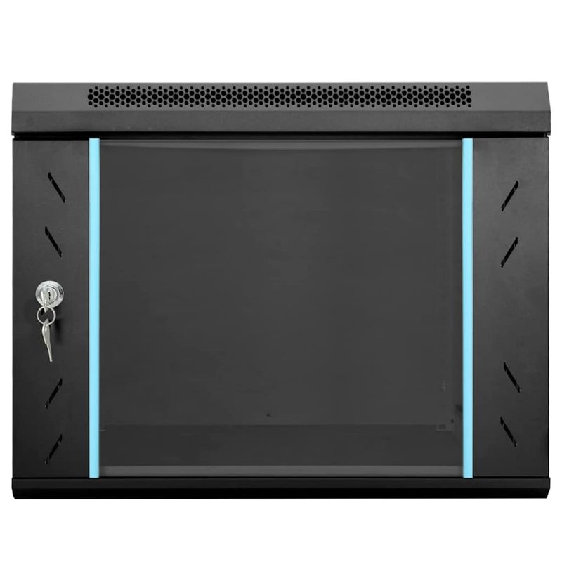 PC, gaming si accesorii - Componente PC - Componente - Hard Disk-uri - Dulap rack, Negru 53 x 60 x 45 cm Otel - Infinity.ro