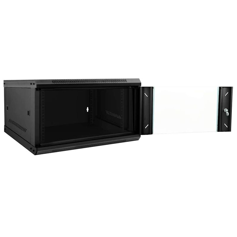 PC, gaming si accesorii - Componente PC - Componente - Hard Disk-uri - Dulap rack, Negru 53 x 60 x 30 cm Otel - Infinity.ro