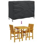 Casa si Gradina - Textile si covoare - Huse pentru mobilier - Husa pentru mobilier de exterior Negru 130 x 80 x 70 cm 210D - Infinity.ro