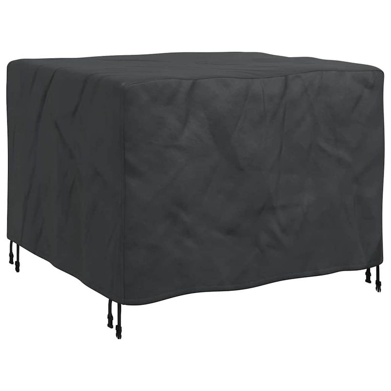 Casa si Gradina - Textile si covoare - Huse pentru mobilier - Husa pentru mobilier de exterior Negru 113 x 113 x 73 cm 600D - Infinity.ro