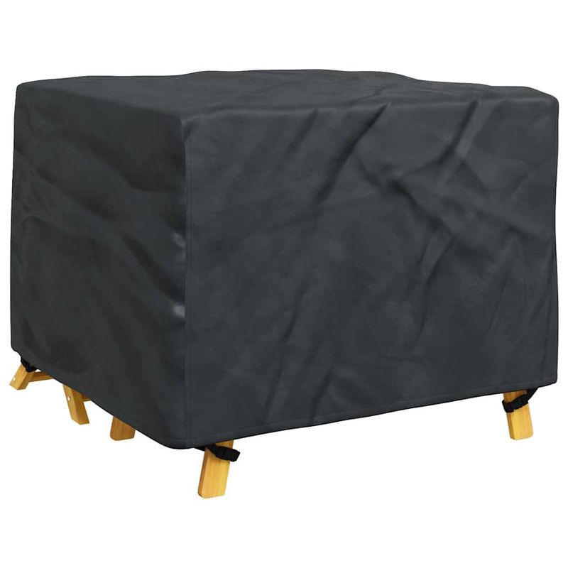 Casa si Gradina - Textile si covoare - Huse pentru mobilier - Husa pentru mobilier de exterior Negru 113 x 113 x 73 cm 600D - Infinity.ro